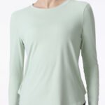 Loose breathable yoga sweatshirt from a top yoga wear wholesale manufacturer