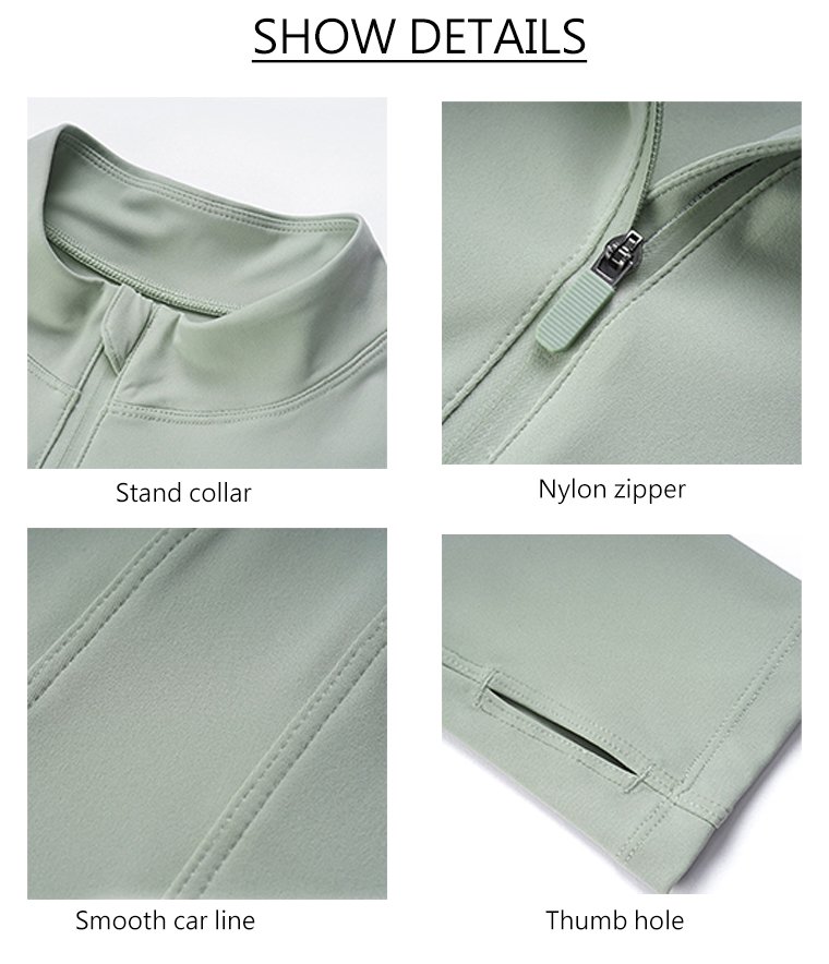 Yuanyi Apparel -Unmatched Ladies Gym Wear Manufacturer | Zip Up Sports Top Stand collar design of 1/4 zip sports sweatshirt - ladies gym wear manufacturer