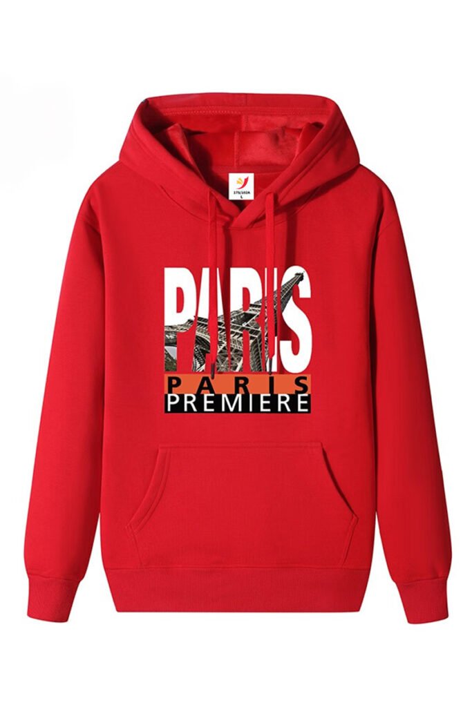 Wholesale Unisex Red Hoodies