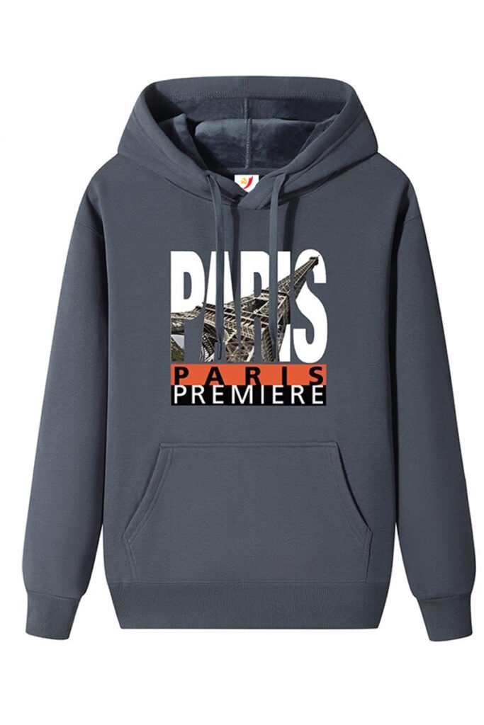 Wholesale Unisex Dark Gray Hoodies
