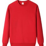 a red sweater on a swinger